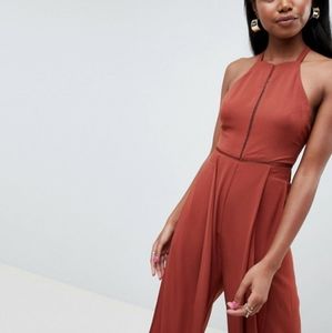 NWT ASOS wide leg jumpsuit w/ split